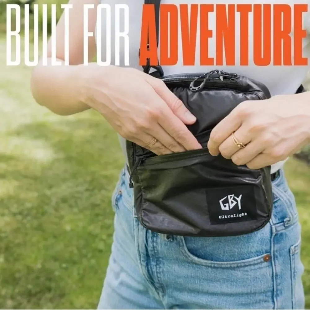 Ultralight Chest Bag CrossBody Shoulder Bag that fits 9mm Handgun Soft Tactical